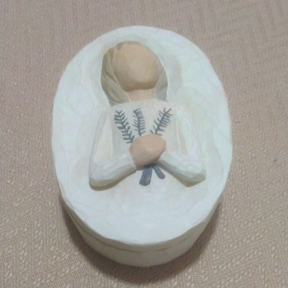 2004  Demdaco Willow Tree Remembrance Keepsake Box - Picture 1 of 5